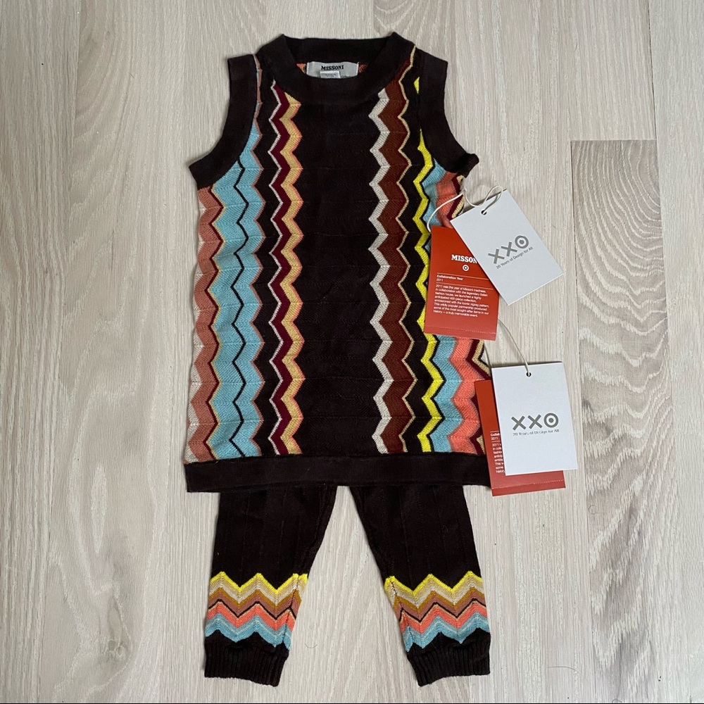 Rare Missoni Knit Outfit NWT 12 months